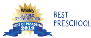 Pasadena Weekly Award Best Preschool 2019