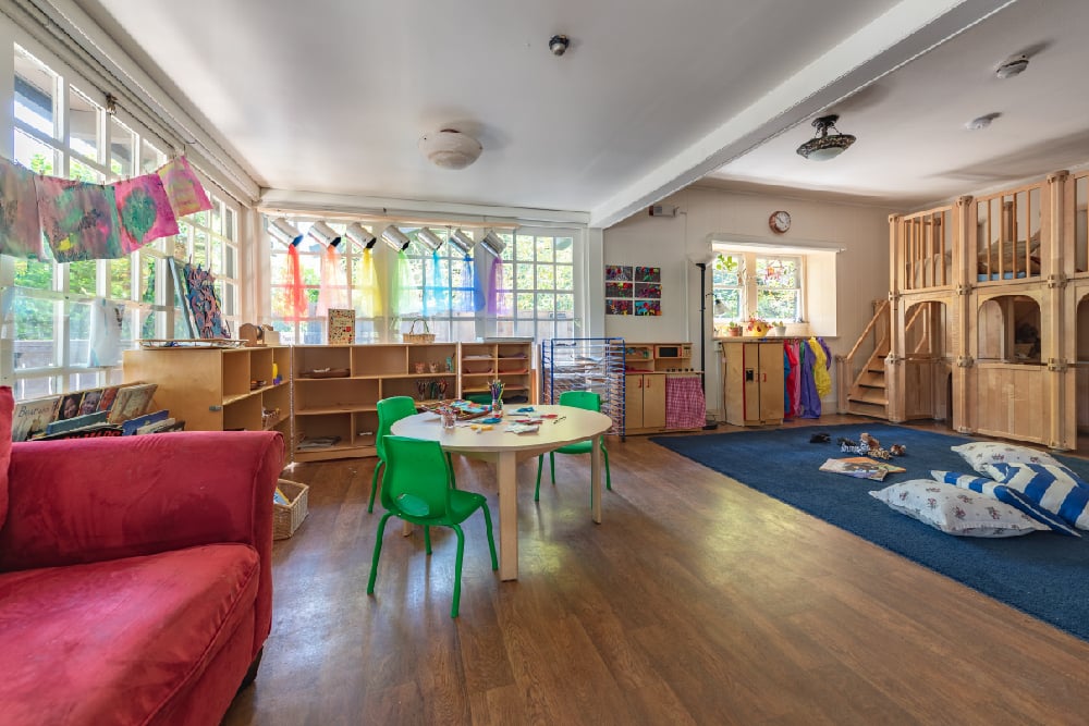 Interior of Children's School classroom